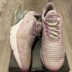 Nike Women’s Air Max 270 Athletic Shoes - Lavender/Pink